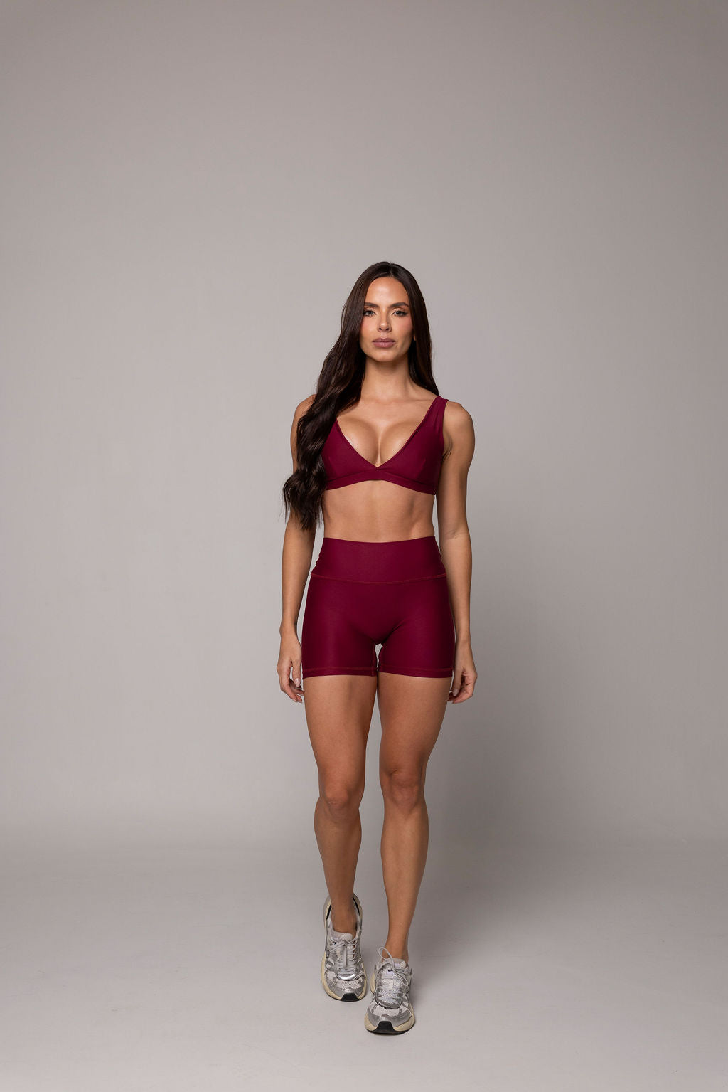 NTS CROPPED TOP BURGUNDY