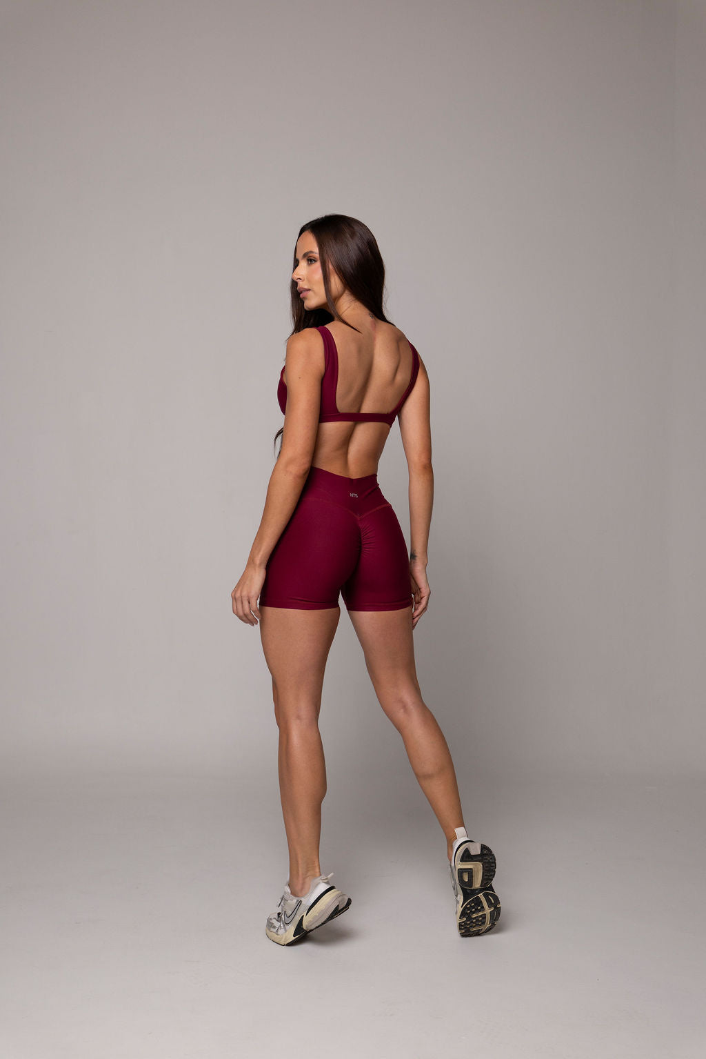 NTS CROPPED TOP BURGUNDY