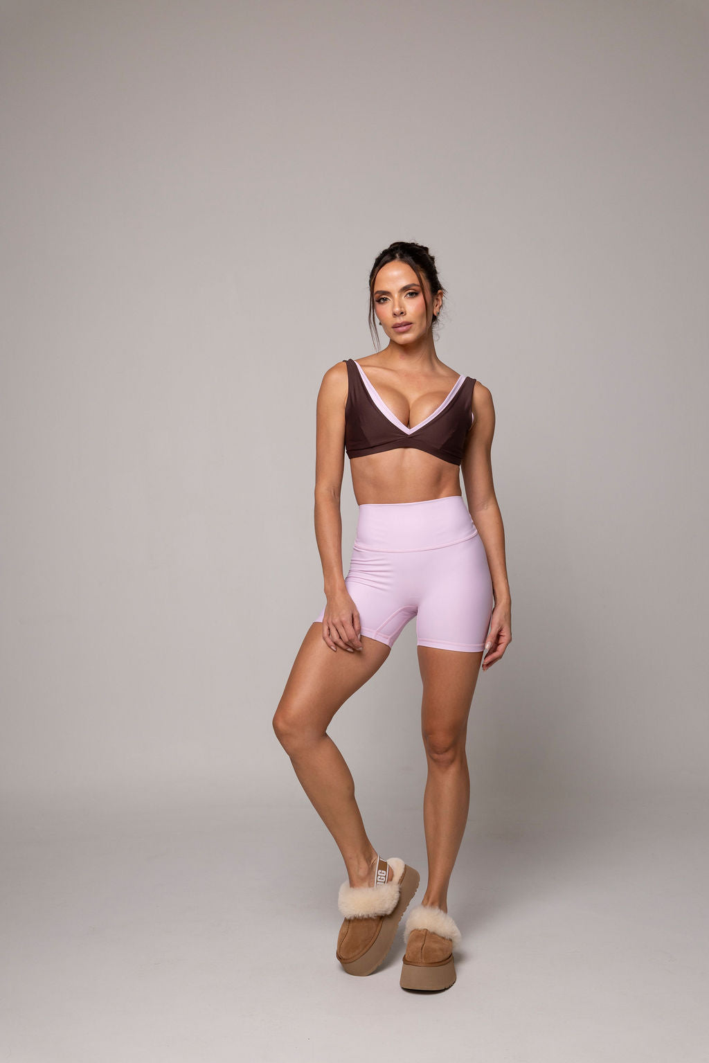 FADE CLASSIC SHORT BABY PINK