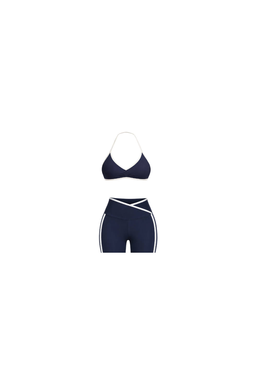 FORM LITE AZUL NAVY SHORT SET