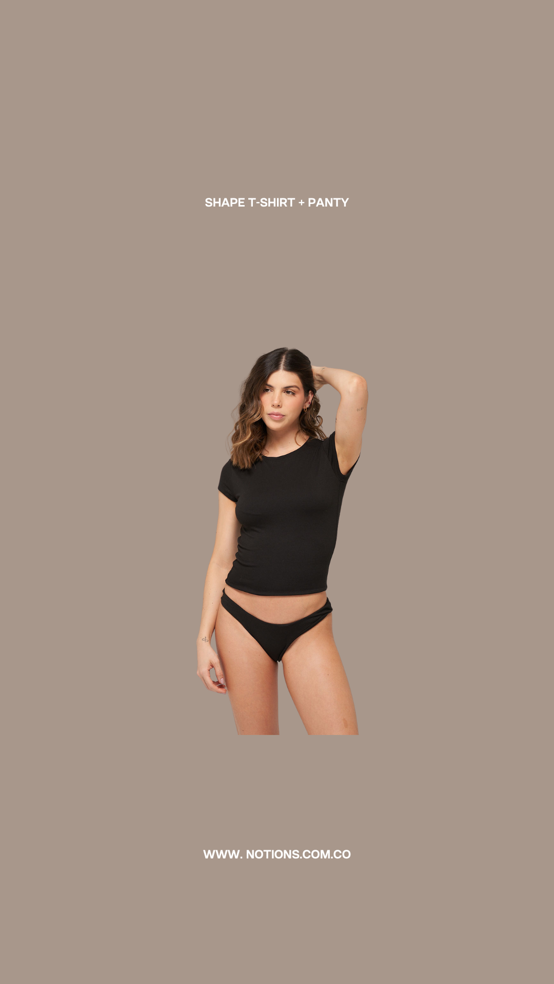 THE BOX - SHAPE T-SHIRT + PANTY