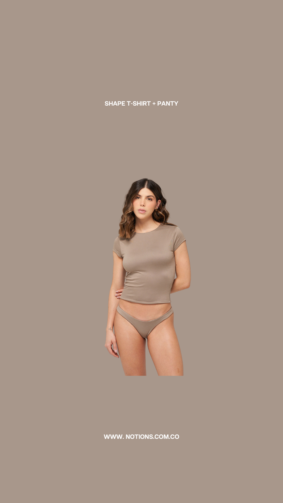 THE BOX - SHAPE T-SHIRT + PANTY