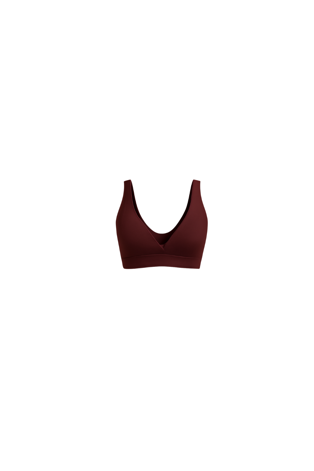 NTS CROPPED TOP BURGUNDY