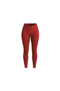 RUCHED LEGGINS ROJO