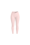 RUCHED LEGGINS BABY PINK