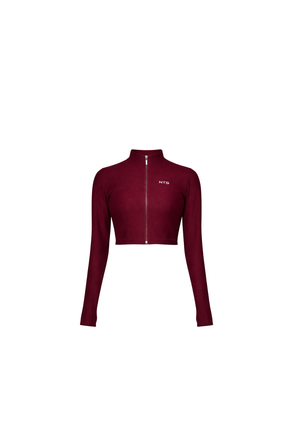 CROPPED JACKET BURGUNDY