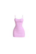 SOFT MINI DRESS BLUSH PINK