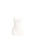 SOFT MINI DRESS IVORY