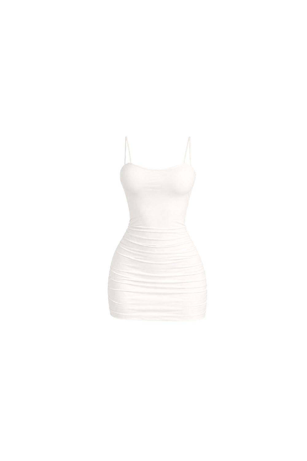 SOFT MINI DRESS IVORY