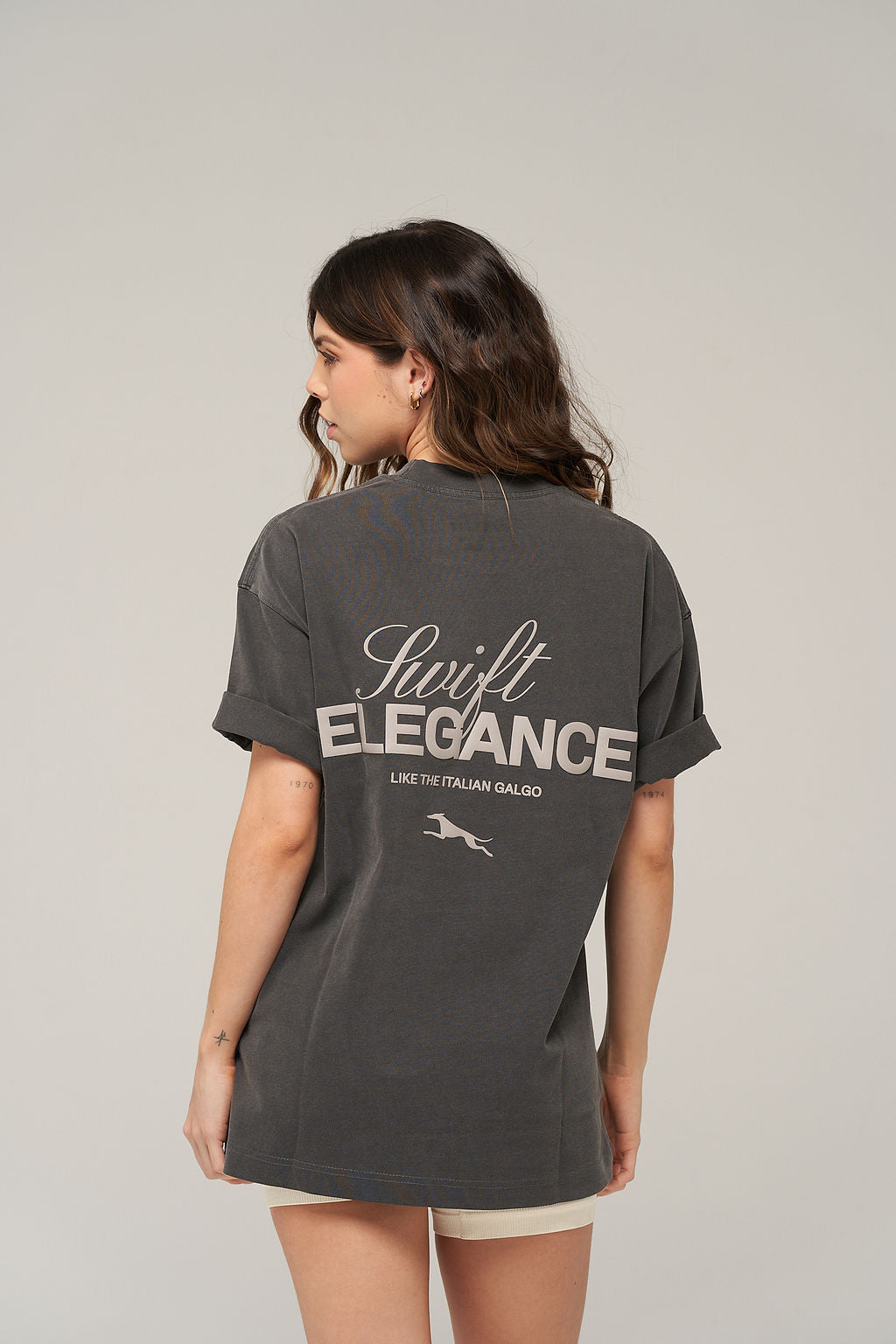 SWIFT T-SHIRT WOMEN GRAY