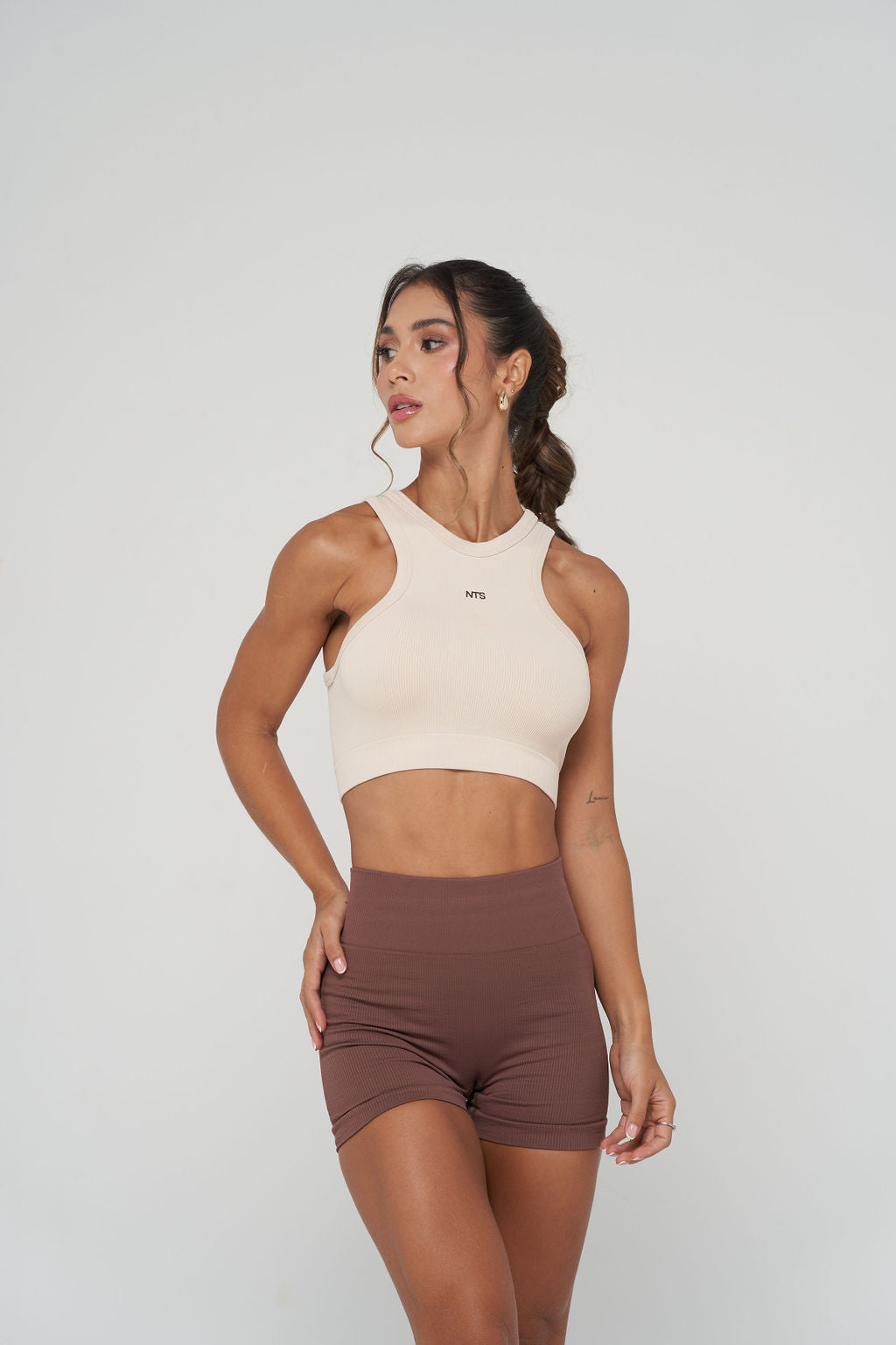 RIBBED SEAMLESS TOP