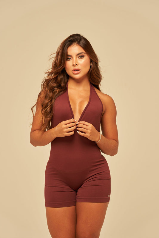 NECKLINE SEAMLESS RUMPER PUSH UP